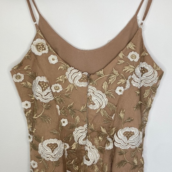 Dress the Population Fit and Flare Embroidered Dress - Picture 9 of 10